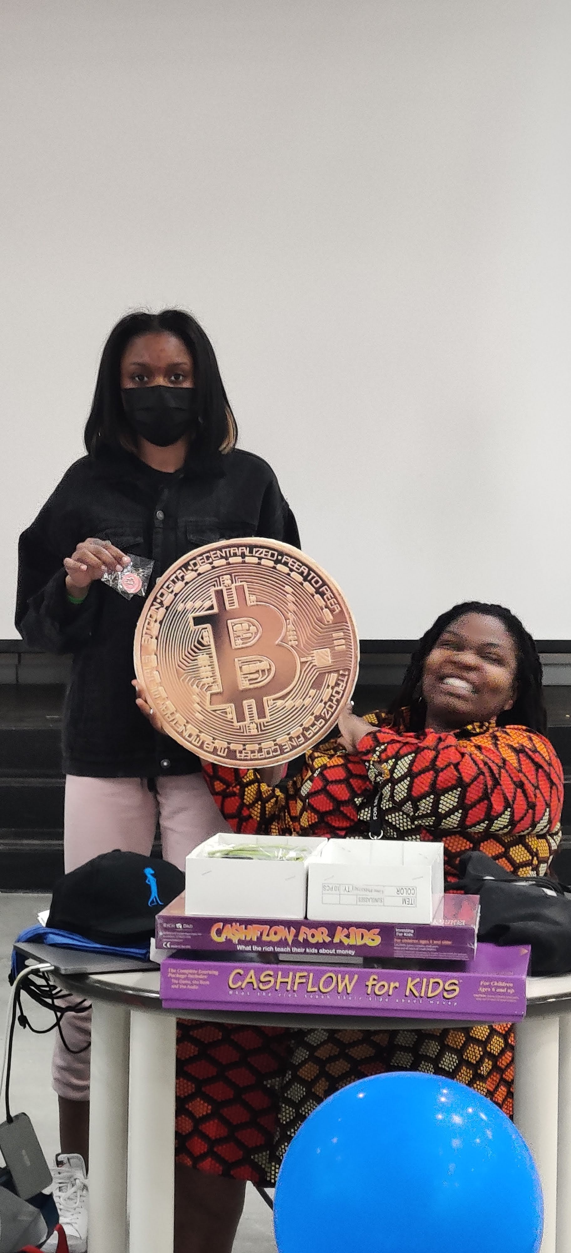 Bitcoin Earrings Winner