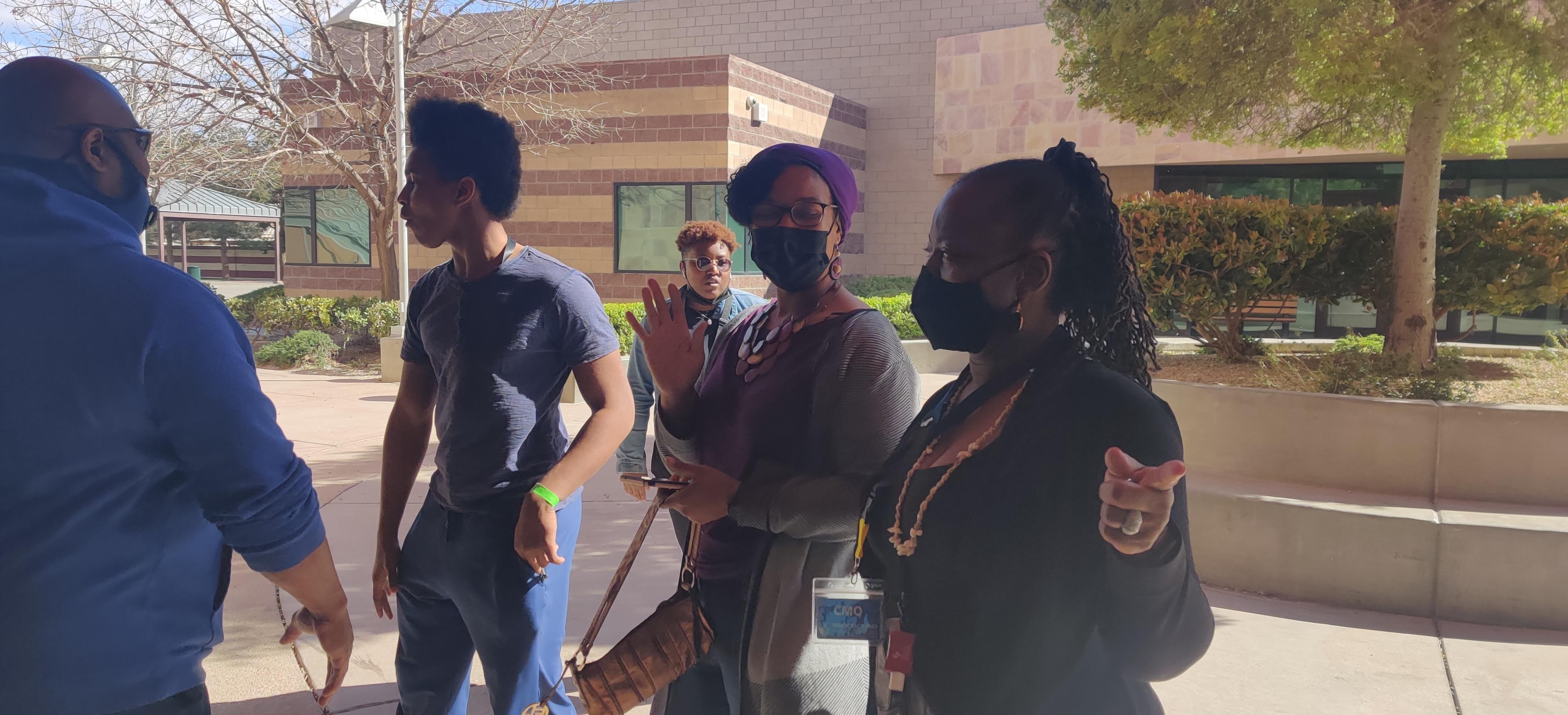 Volunteers Setting Up Event